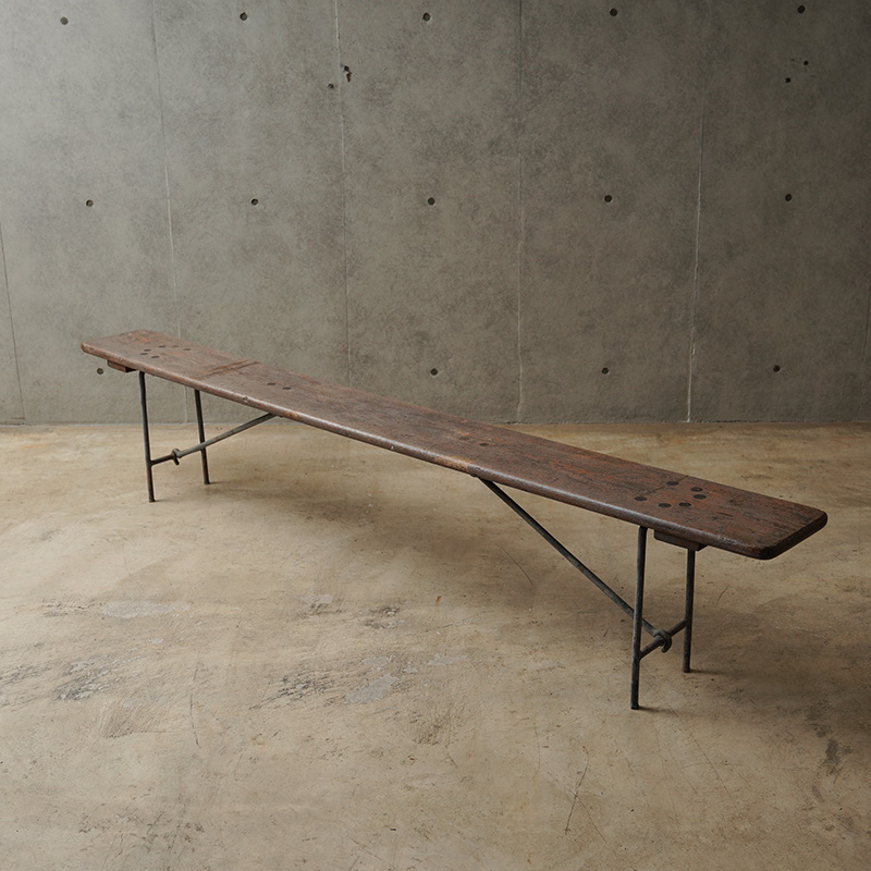 US NAVY Vintage Folding Bench【44】US NAVY ヴィンテージ フォールディングベンチ【T】【キャンペーン対象外】