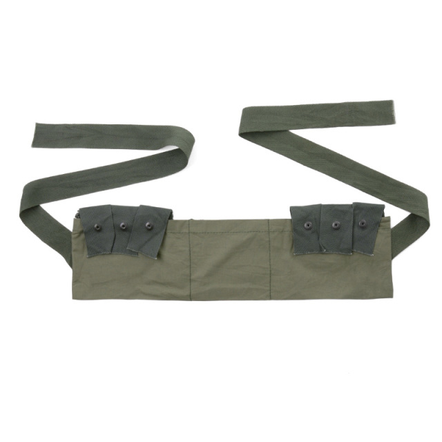 実物 米軍 G.I. コットンバンダリアポーチ USED