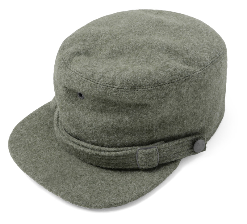 実物 スウェーデン軍 耳当て付きウールキャップ USED【T】