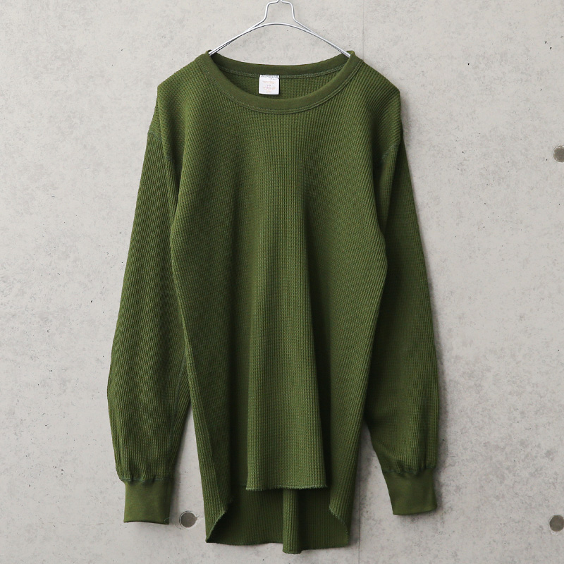 ミリタリー 卸売 仕入れ 問屋 実物 新品 カナダ軍 ARMY L/S ワッフル T