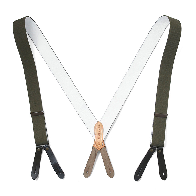 実物 新品 ドイツ軍 BW Y型サスペンダー #1