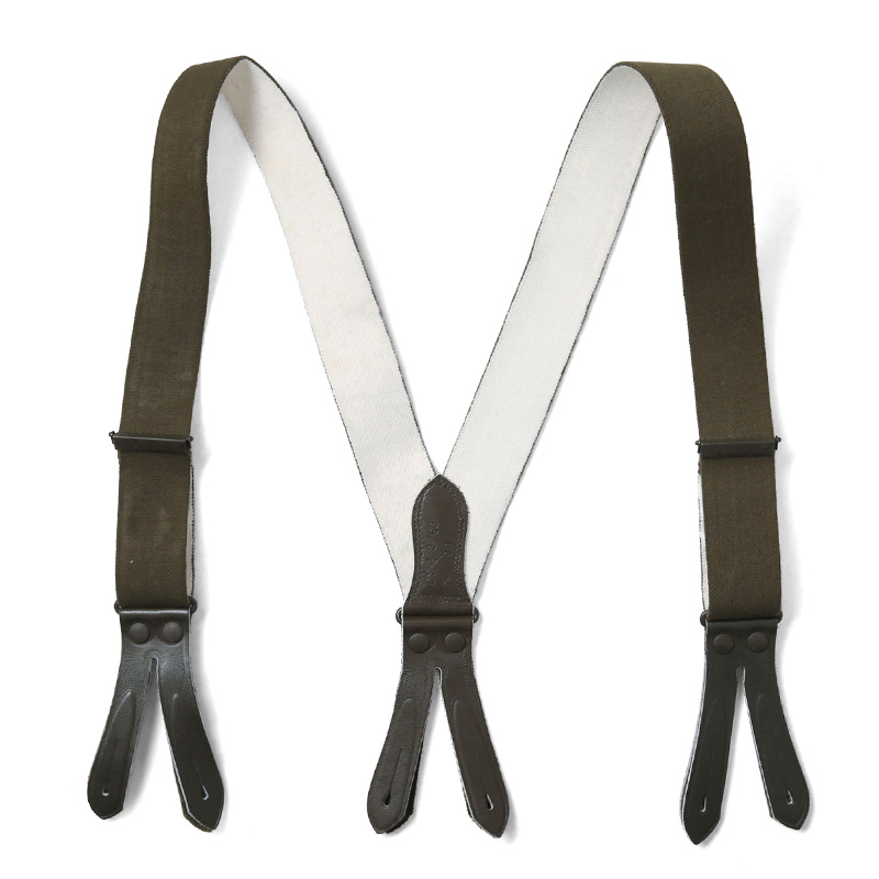 実物 新品 ドイツ軍 BW Y型サスペンダー #2