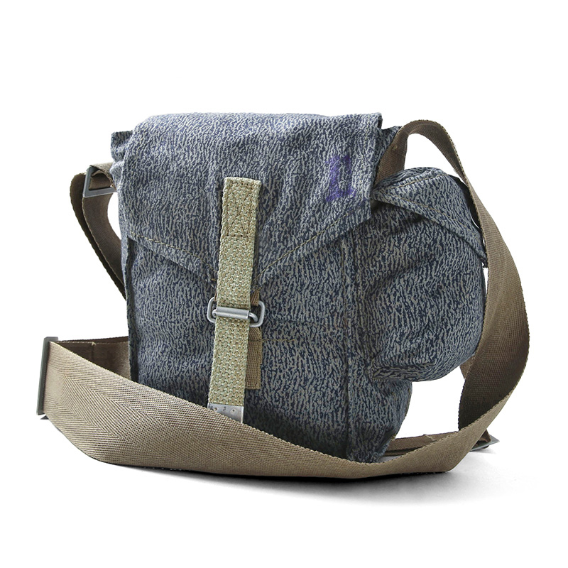 実物 新品 ポーランド軍 MC-1用 ガスマスクバッグ WORM CAMO #2