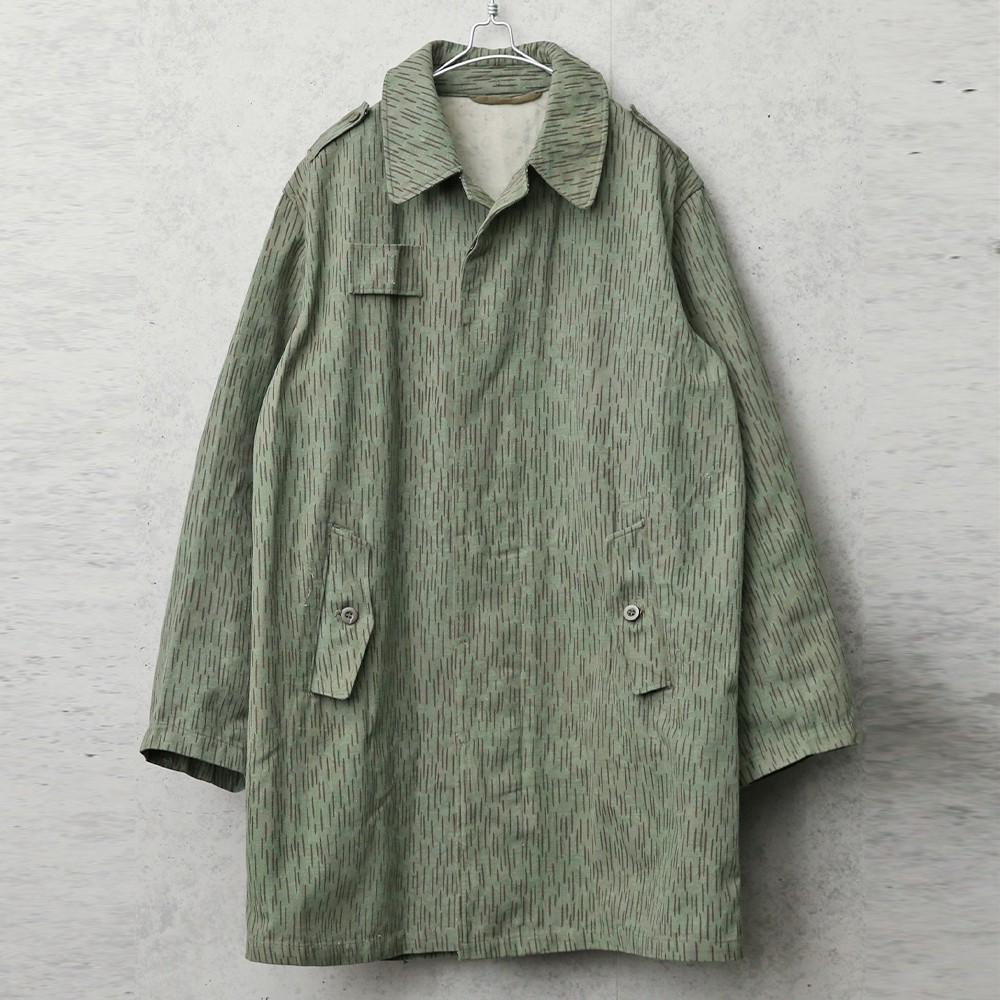 実物 USED チェコ軍 M-60 レインドロップカモ フィールドコート