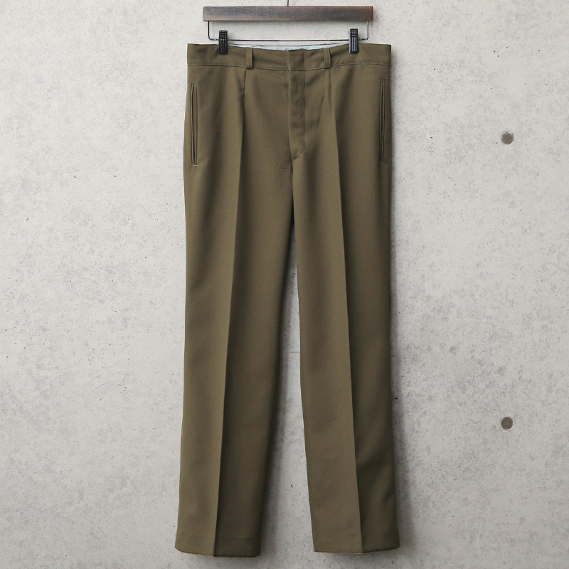 実物 新品 デッドストック ロシア軍 ウール DRESS トラウザーズ No.1