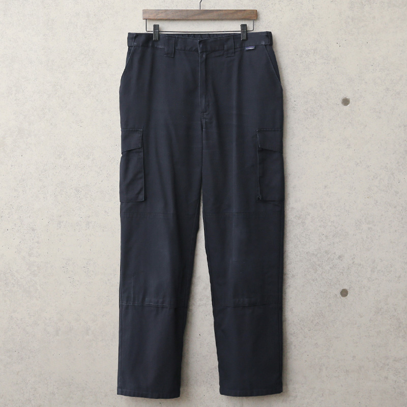 実物 USED イギリス HOME OFFICE カーゴパンツ ネイビー