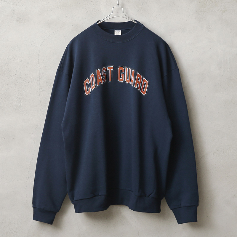 実物 新品 デッドストック 米軍 COAST GUARD（沿岸警備隊）スウェットシャツ