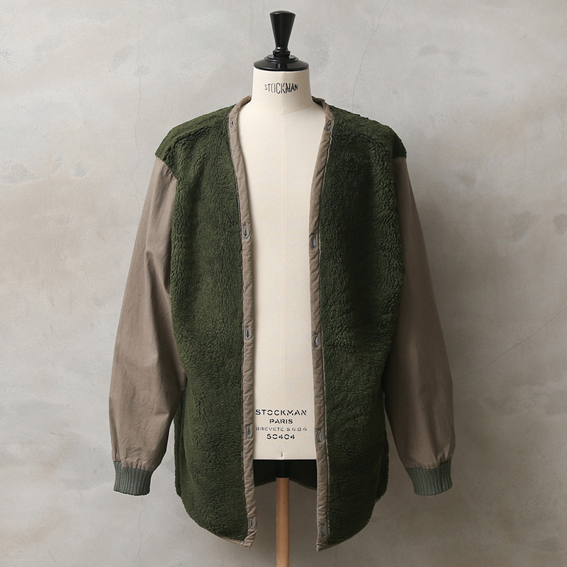 実物 USED オランダ軍 ボアライナー LIGHT OLIVE