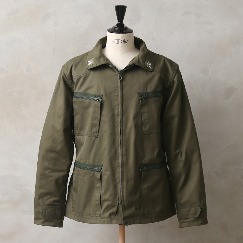 実物 新品 デッドストック イタリア軍 パラトルーパージャケット ライナー付き オリーブ
