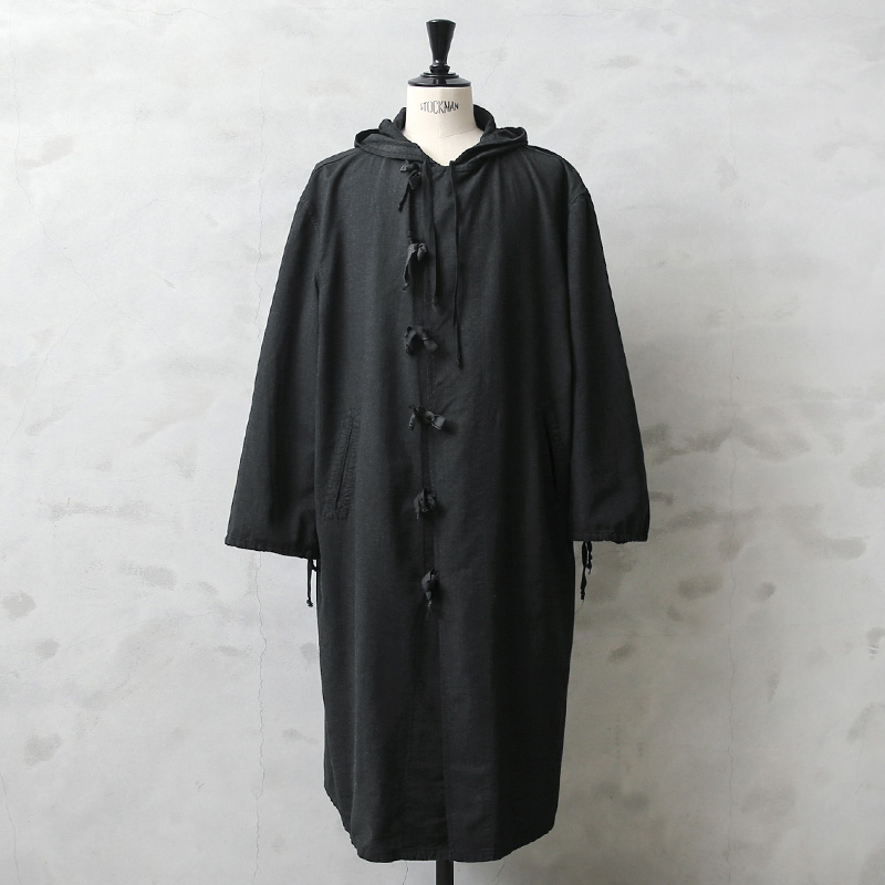 実物 新品 デッドストック ルーマニア軍 スノーカモパーカー BLACK染め