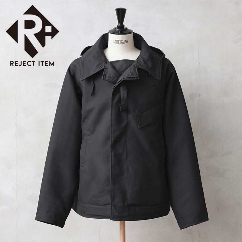 リジェクト 訳あり 実物 新品 デッドストック ロシア軍（旧ソ連軍）タンカースジャケット ブラック