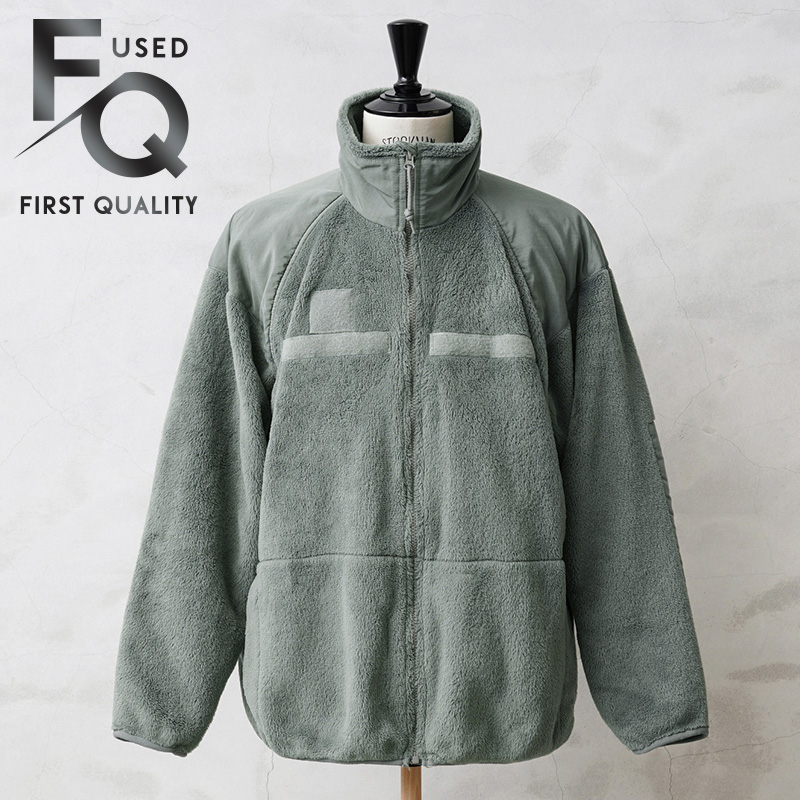 実物 米軍 ECWCS Gen3 POLARTEC（ポーラテック） フリースジャケット FOLIAGE USED FIRST QUALITY