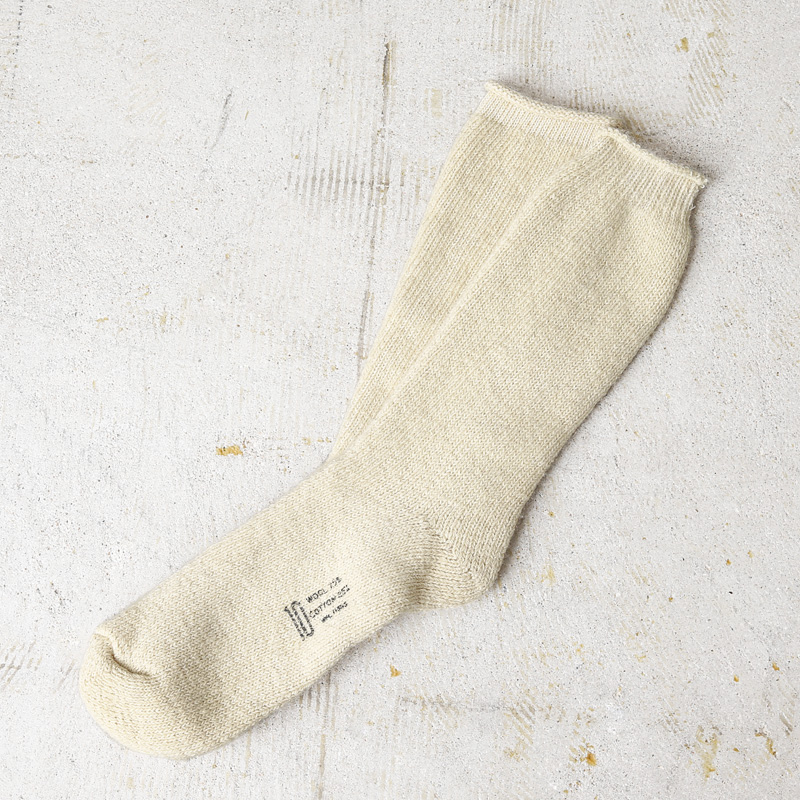 実物 USED 米軍 DSCP ナチュラルソックス