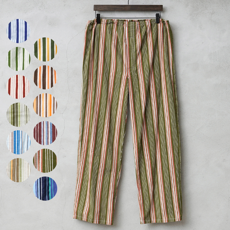 実物 新品 デッドストック ポーランド軍 パジャマパンツ ウエストゴム グループD