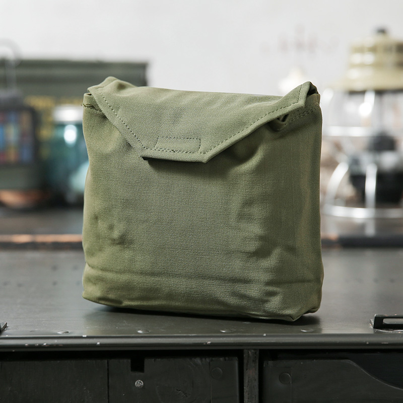 実物 新品 デッドストック 米軍 WET WEATHER CLOTHING ポーチ
