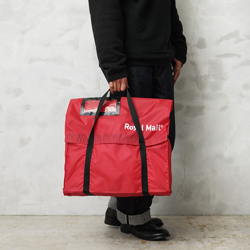 実物 新品 デッドストック イギリス ROYAL MAIL LIGHTWEIGHT SOFT ナイロン バッグ