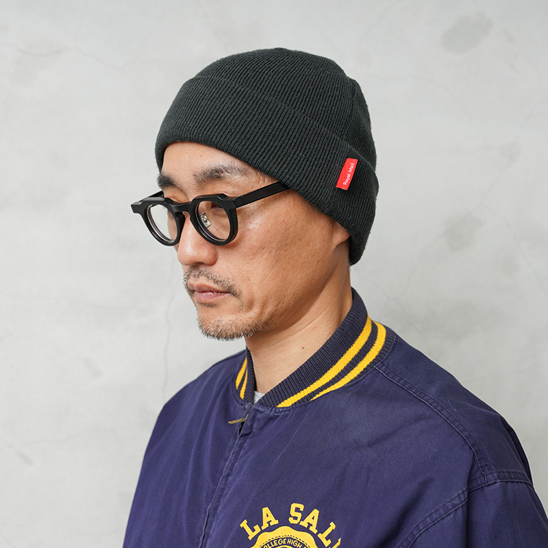 実物 USED イギリス ROYAL MAIL ロイヤルメール ピスネーム ワッチキャップ オリーブグレー