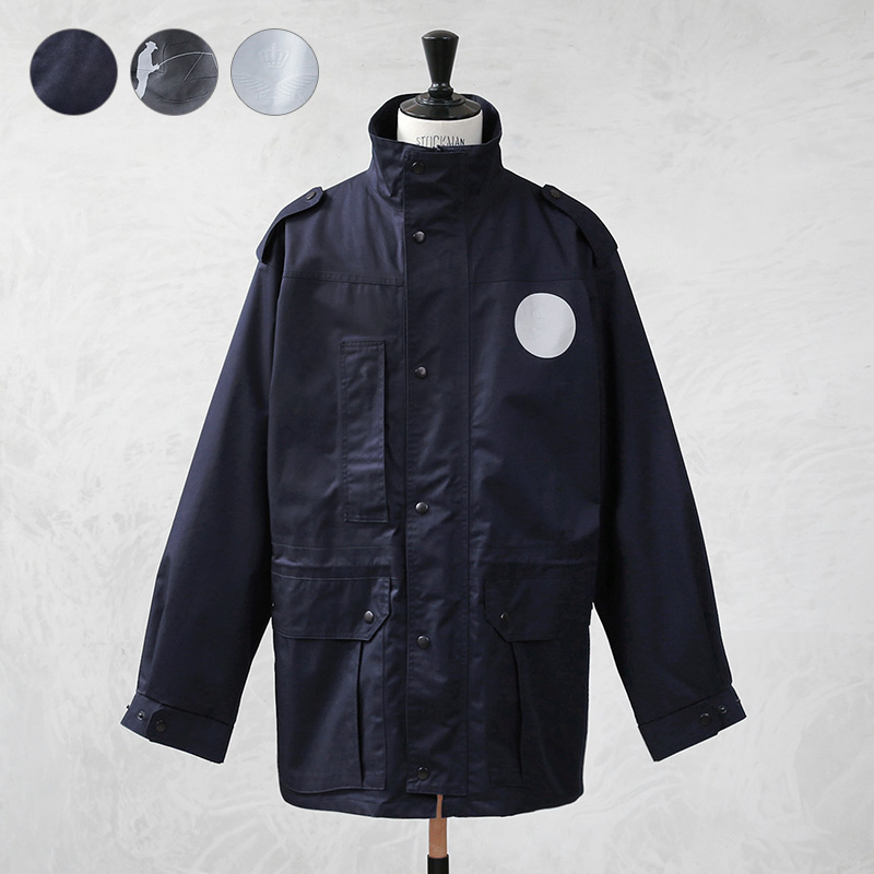 実物 新品 デッドストック オランダ軍 フリースライナー付き スタンドカラー フィールドジャケット NAVY