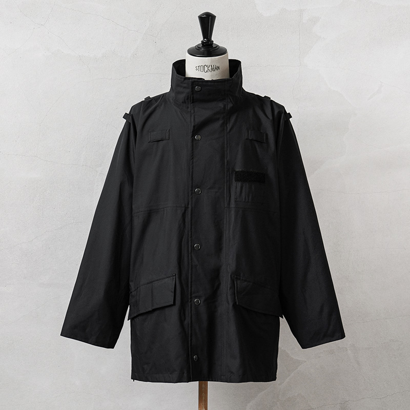 実物 USED イギリス METROPOLITAN POLICE ライトウェイト アノラックジャケット ボタンフロント