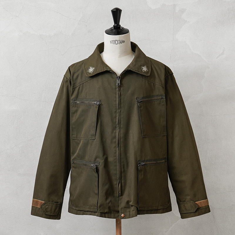 実物 USED イタリア軍 パラトルーパージャケット ライナー無し オリーブ