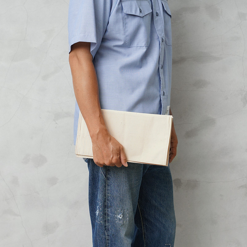 実物 新品 デッドストック 米軍 コットンリネン メディカルポーチ 内側ステンシル【T】