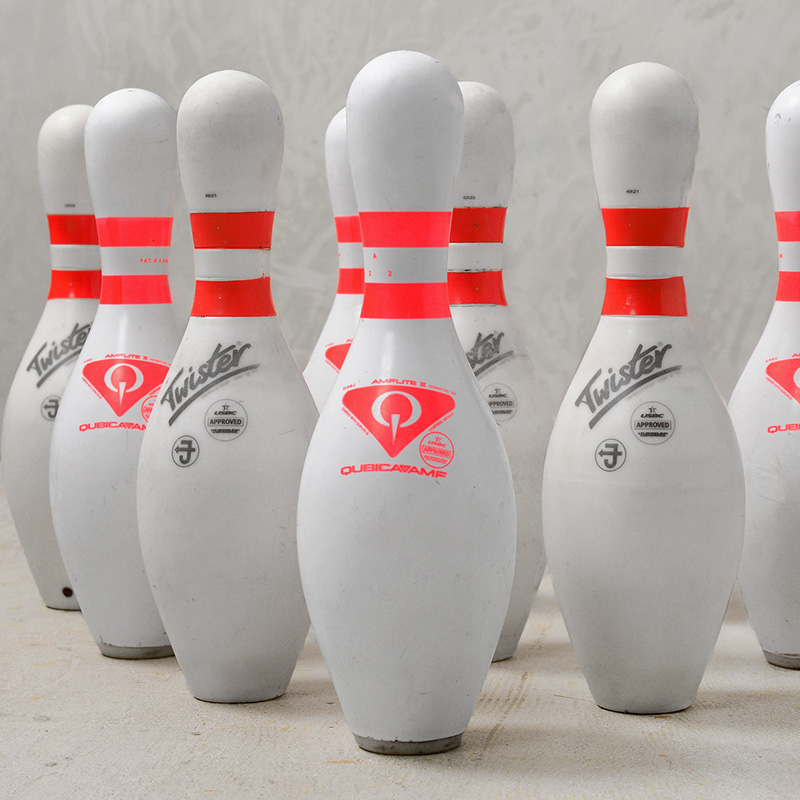 実物 USED 米軍 USBC公認 ボウリング ピン