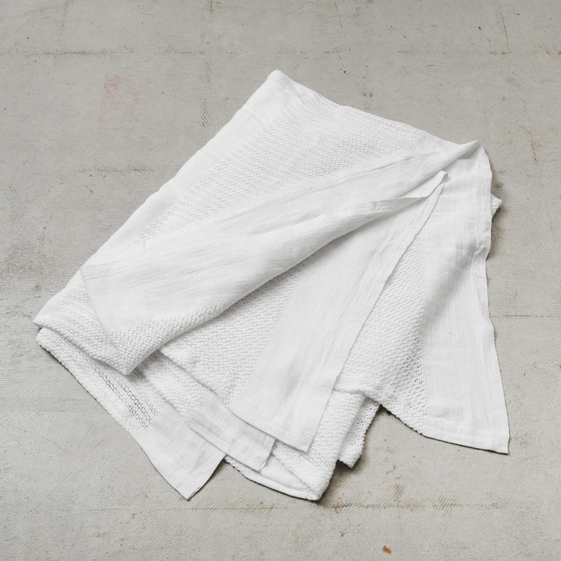 実物 新品 デッドストック 米軍 コットンサーマル ベッド ブランケット ホワイト TYPE B