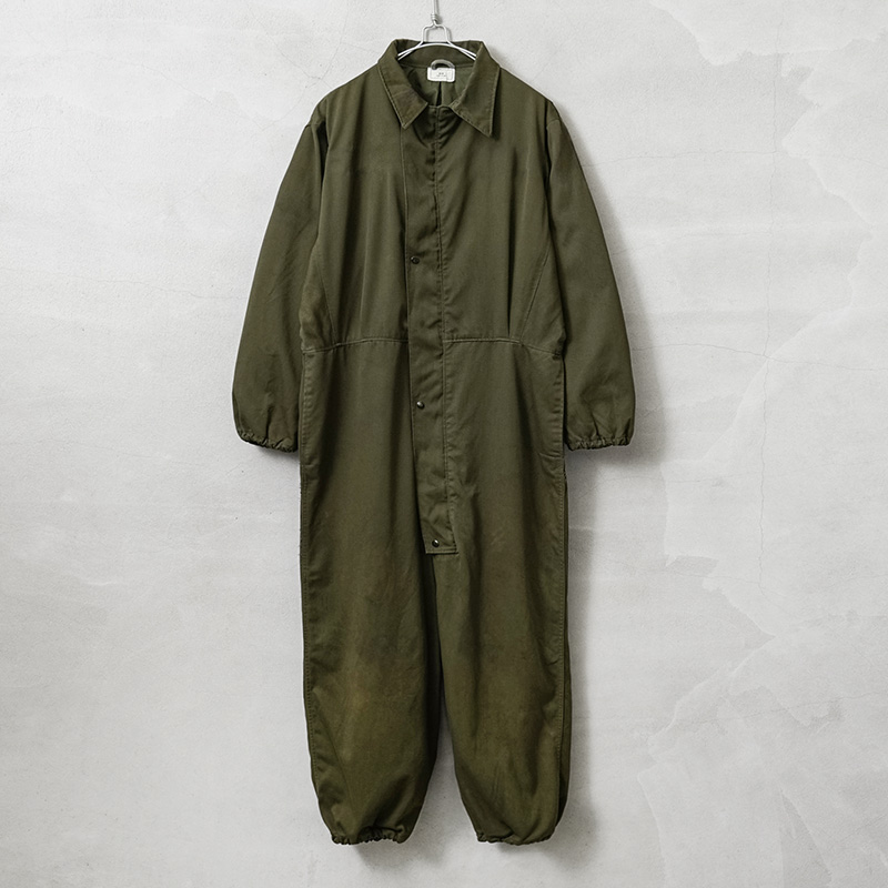 実物 USED 米軍 ヘリクルー メカニック カバーオール ブラスジップ