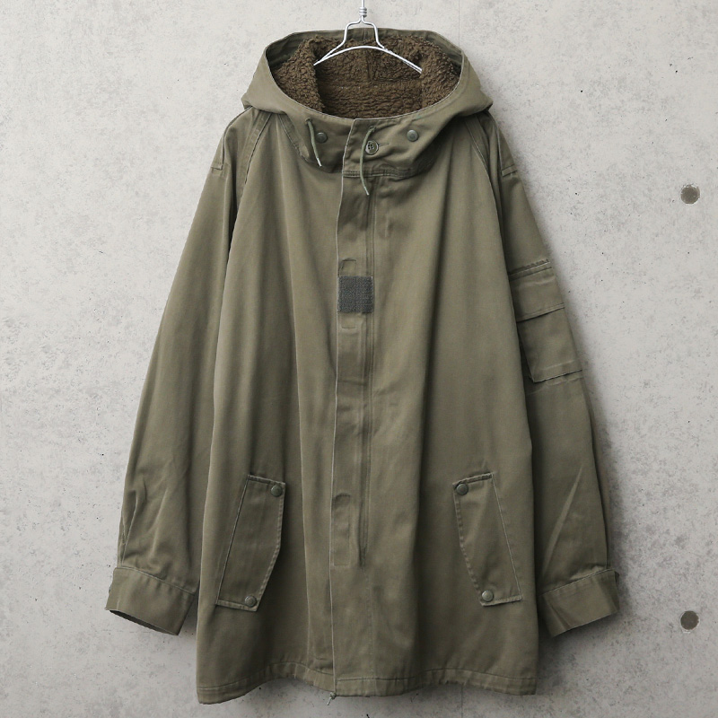 実物 USED フランス軍 F-2パーカー ライナー付き