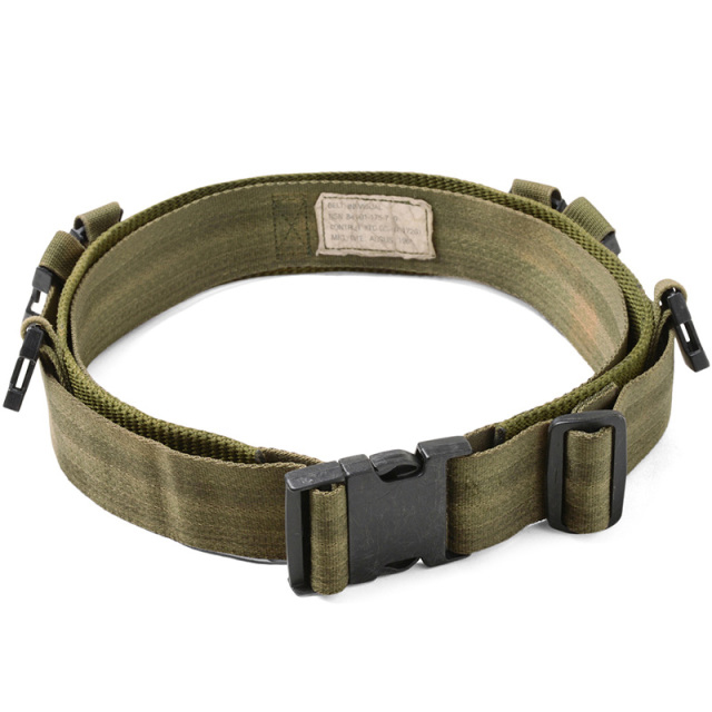 実物 米軍 INDIVIDUAL EQUIPMENT ベルト OD USED