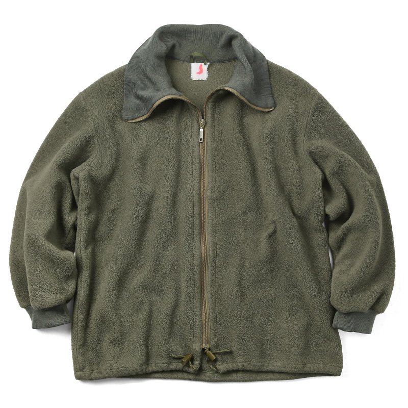 実物 ベルギー軍 コールドウェザー フリースジャケット USED