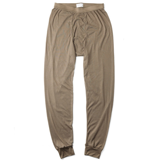 実物 新品 米軍 LWCWUS ドロワーズ / アンダーパンツ BROWN