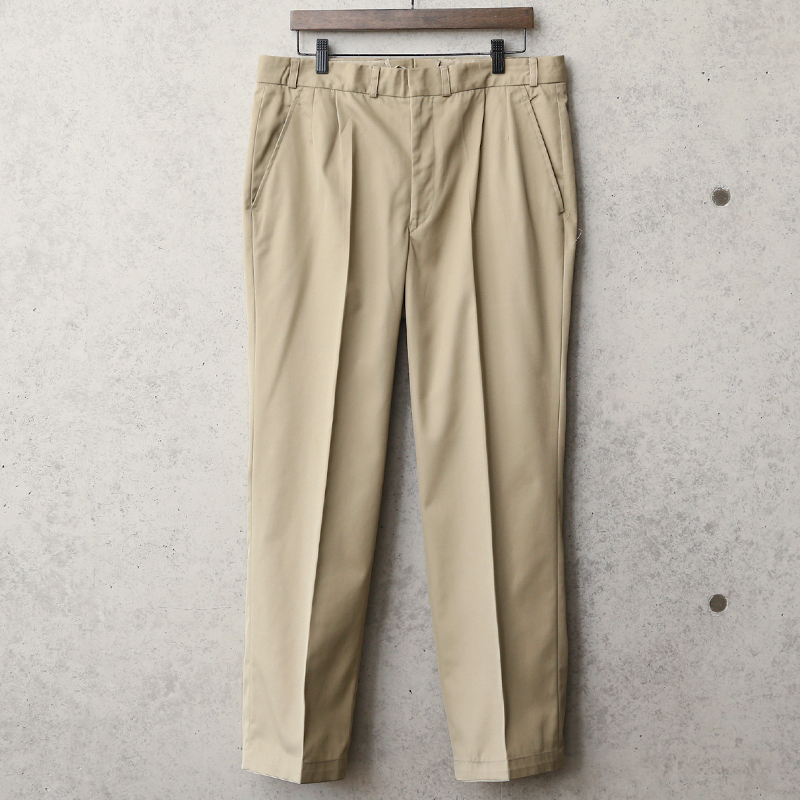 実物 USED ドイツ軍 チノトラウザー KHAKI