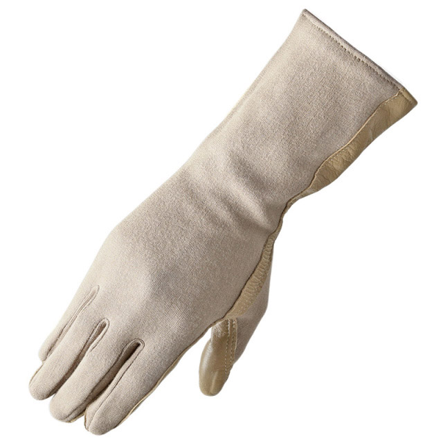 実物 新品 米軍 GS/FRP-2 ノーメックスグローブ TAN【T】