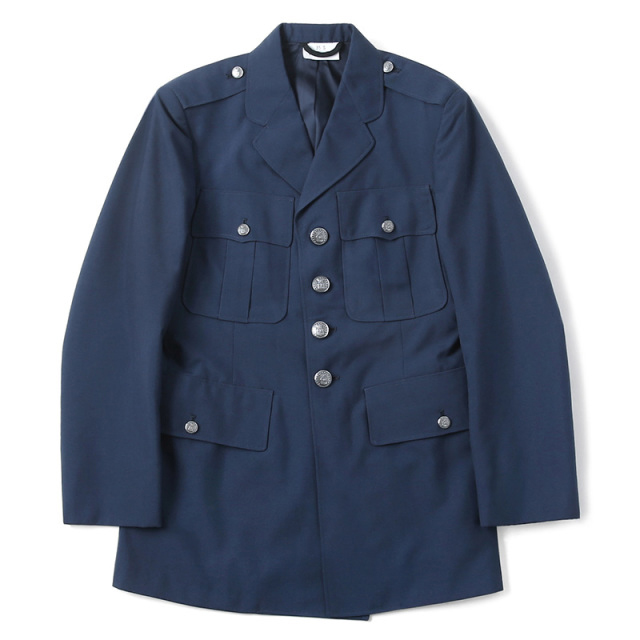 実物 新品 米軍 U.S.AIR FORCE ブルーシェード TROPICAL ユニフォーム ドレスジャケット