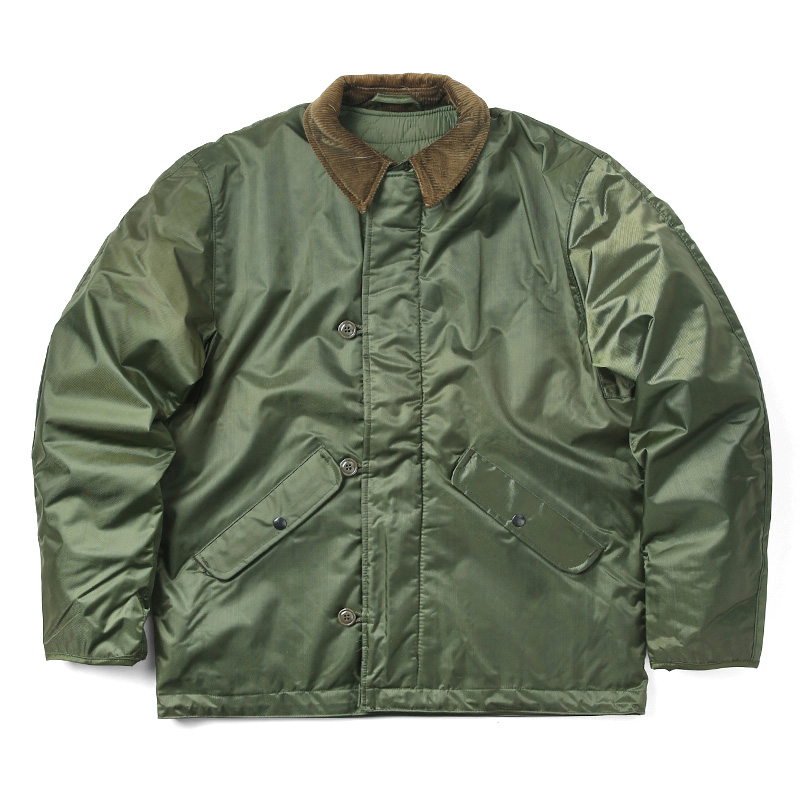 実物 新品 米軍 U.S.NAVY EXTREME COLD WEATHER IMPERMEABLE デッキジャケット