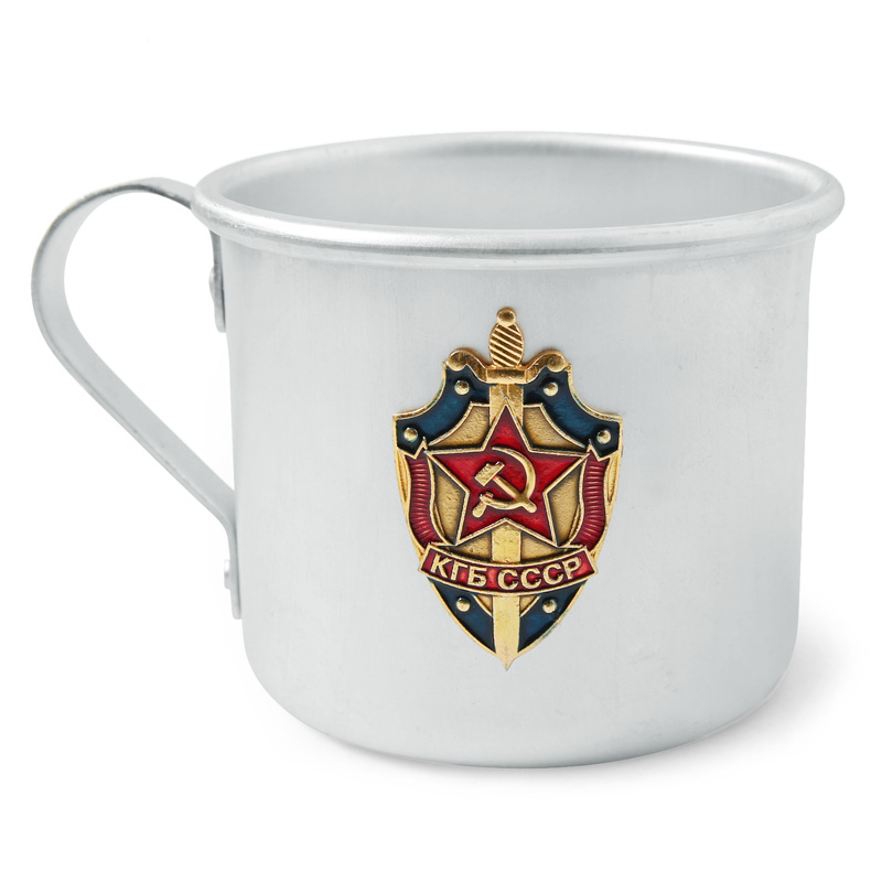 実物 新品 ロシア軍 マグカップ KGB