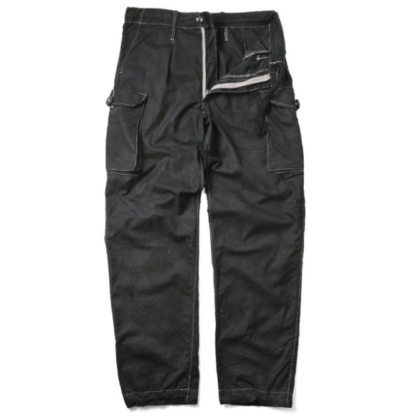 実物 イギリス軍 トロピカル コンバットパンツ BLACK染め