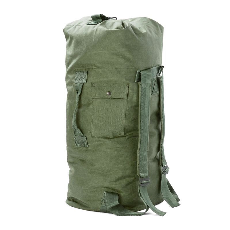 実物 新品 米軍 ダブルストラップ コーデュラナイロン ダッフルバック