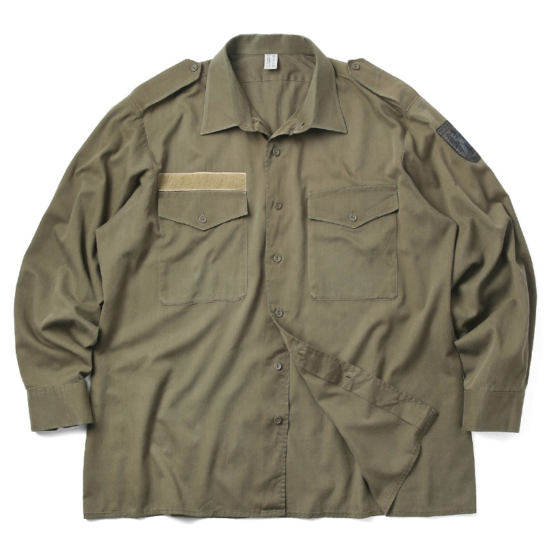 実物 USED オーストリア軍 フィールドシャツ