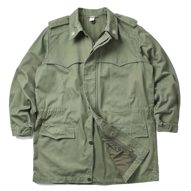 実物 USED イタリア軍 フィールドコート