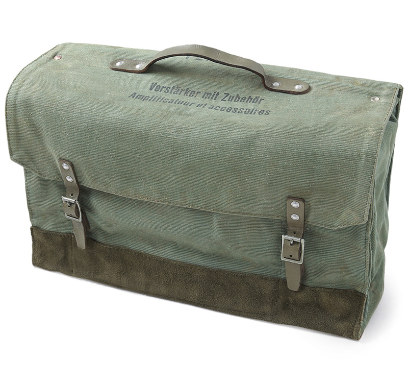 実物 USED スイス軍 ヴィンテージ AMPLIFIER（アンプリファイア）ツールバッグ