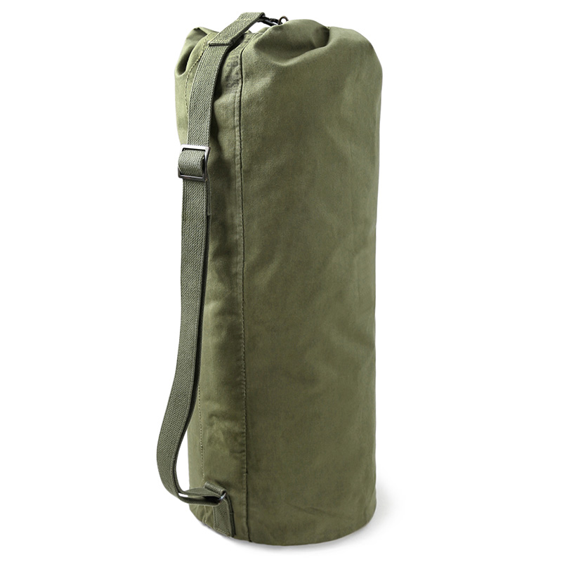 実物 USED オランダ軍 コットン ダッフルバッグ スモール