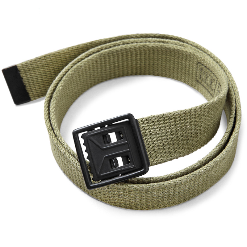 実物 新品 フランス軍 TTA オープンバックル キャンバスベルト