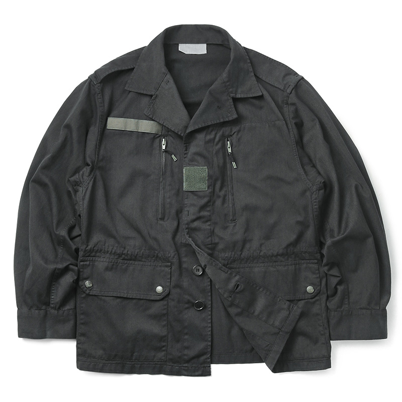 実物 新品 フランス軍 F-1ジャケット BLACK染め