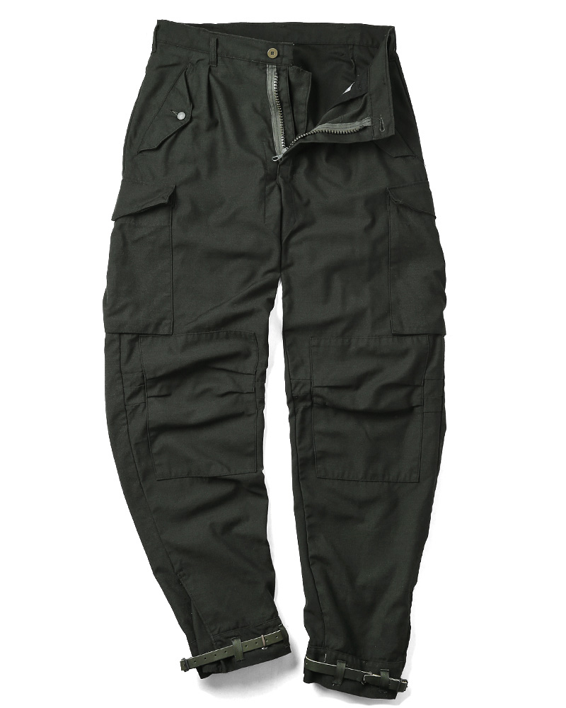 実物 新品 スウェーデン軍 M-59 カーゴパンツ BLACK染め