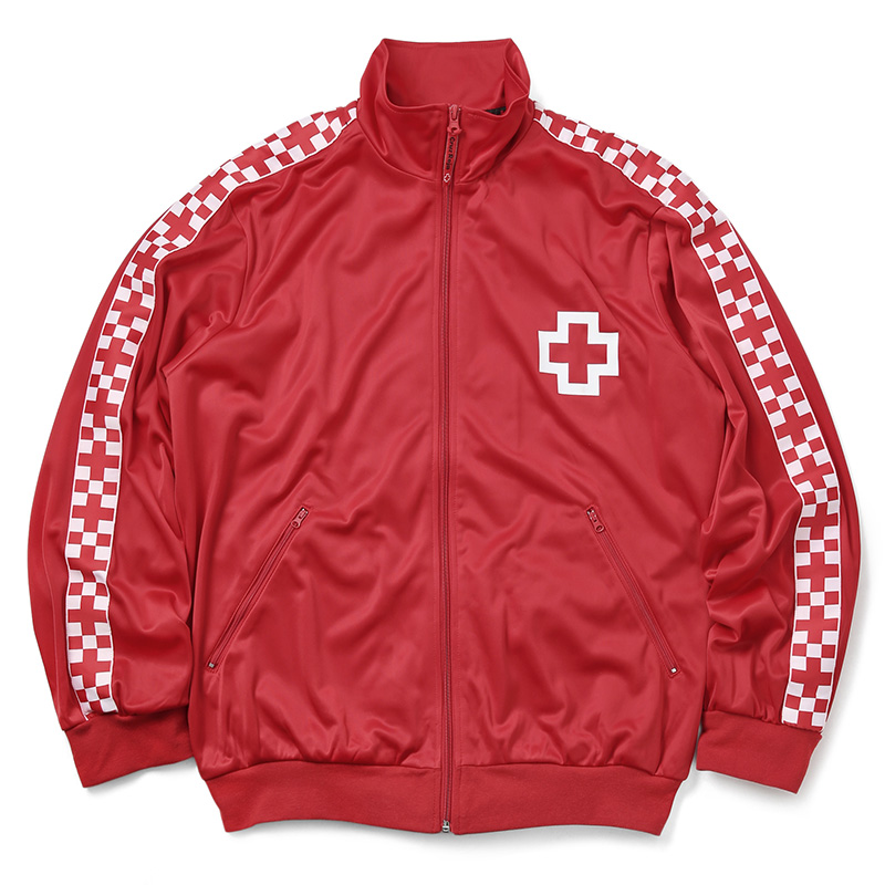 実物 新品 スペイン赤十字 レッドクロス トレーニング トラックジャケット