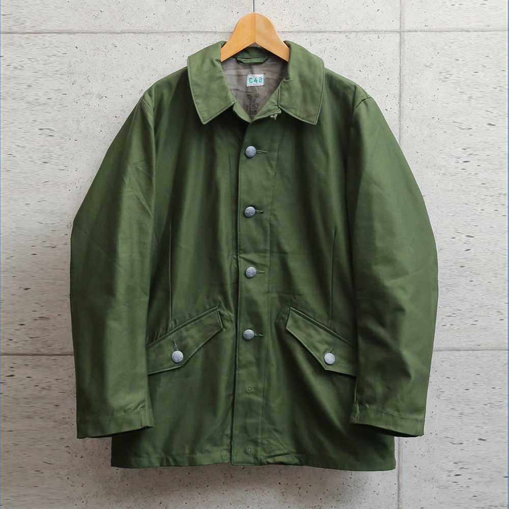 実物 新品 デッドストック スウェーデン軍 M-59 フィールドジャケット