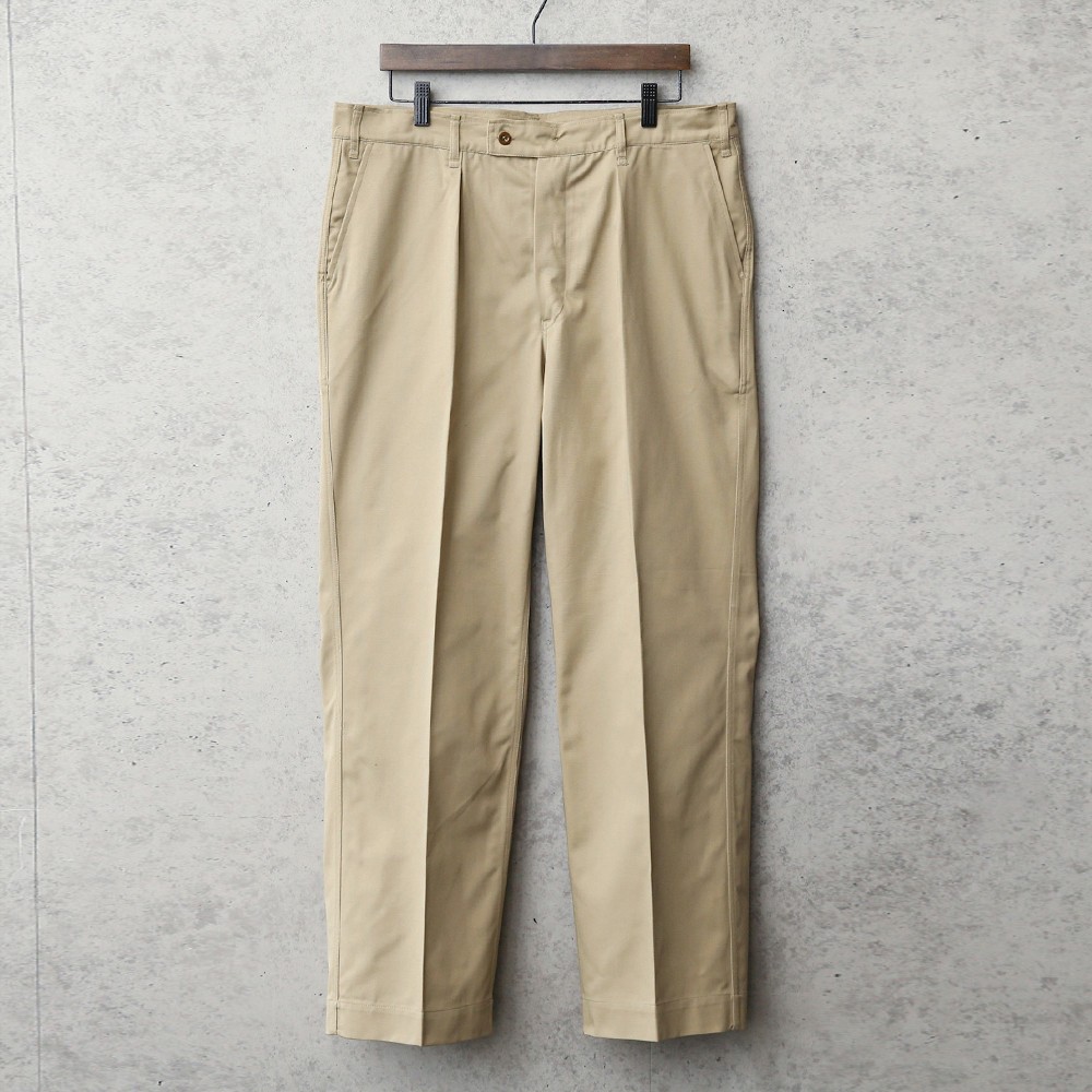 希少 実物 新品 デッドストック オランダ軍 チノパン ボタンフライ