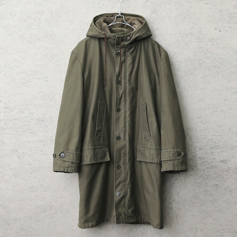 実物 USED ドイツ軍 ロングフィールドパーカー